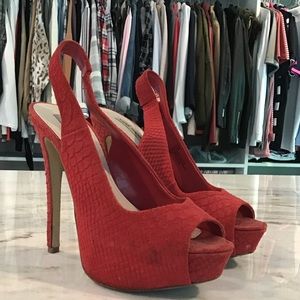 Steve Madden Open Toe Heels